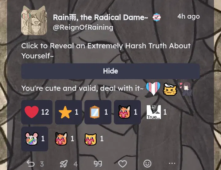 Posted media